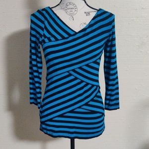 vince camuto striped top